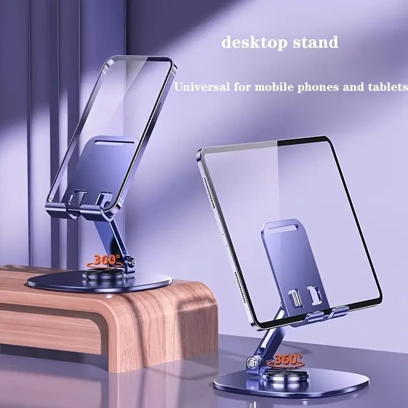 Metal Mobile Holder – 360° Rotatable Phone Stand with Carbon Steel Plate | ALL BAZAR
