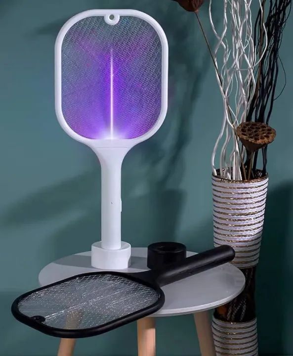 2 in 1 Rechargeable Mosquito Bat Racket & Insect Killer Lamp | ALL BAZAR
