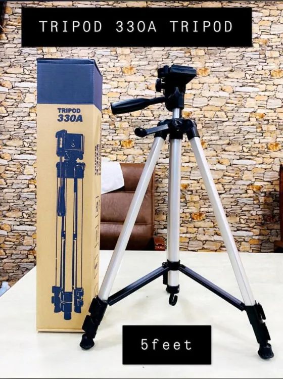 53” Tripod Stand – Lightweight & Adjustable Camera & Mobile Stand | ALL BAZAR