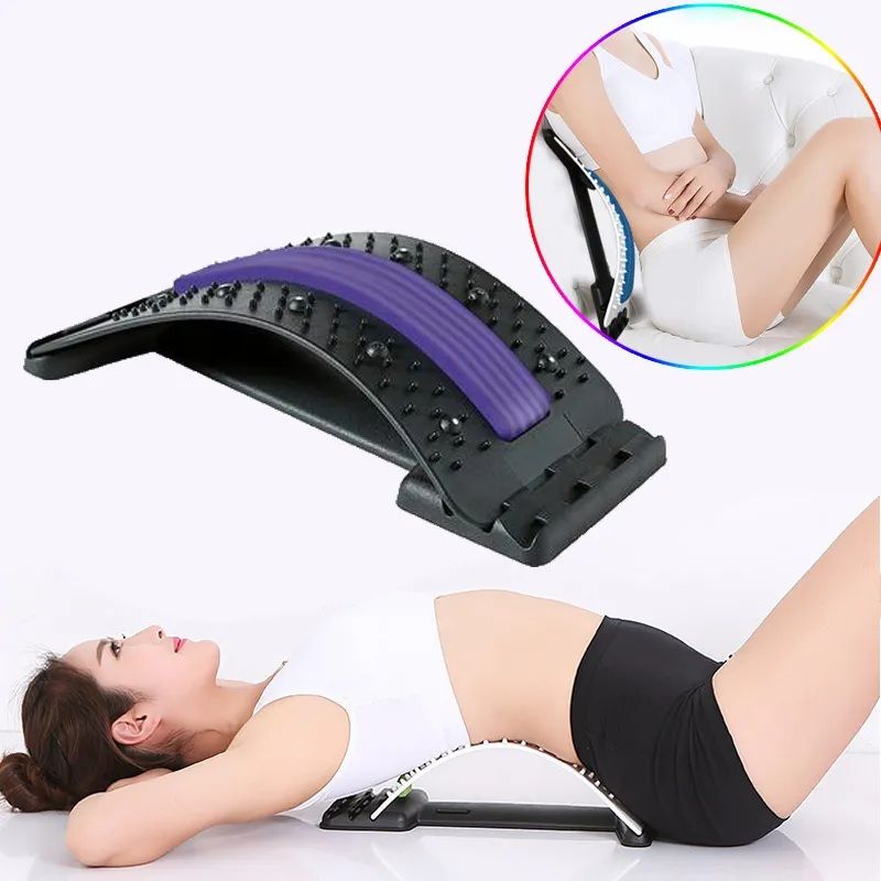 Back Stretcher & Lumbar Support – Spine Pain Relief & Posture Corrector | ALL BAZAR