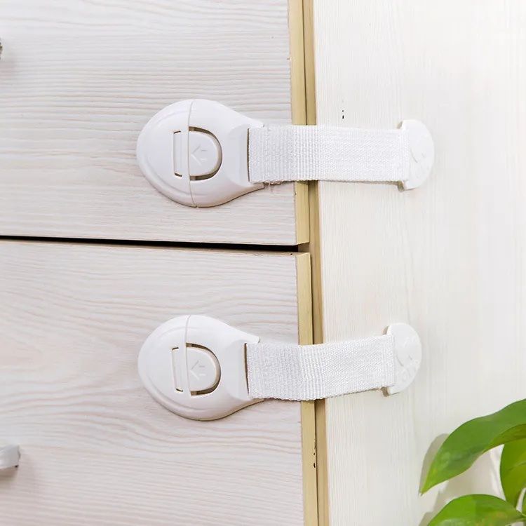 🛡️ Child Safety Lock – Pack of 5 | For Drawers, Doors, Fridge & Cabinets | ALL BAZAR