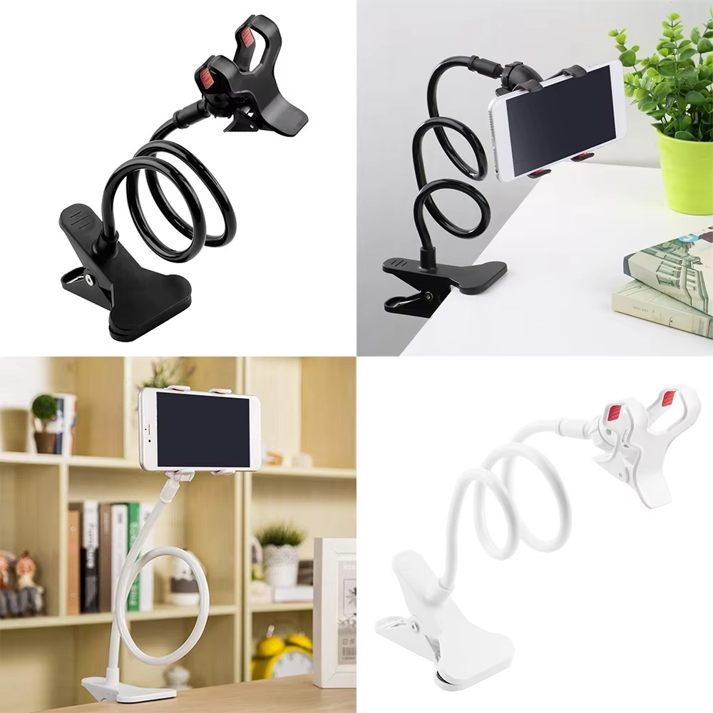 Flexible Lazy Snake Mobile Phone Holder – 360° Rotating Bedside Stand | ALL BAZAR