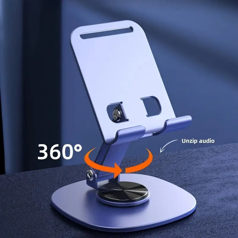 Metal Mobile Holder – 360° Rotatable Phone Stand with Carbon Steel Plate | ALL BAZAR