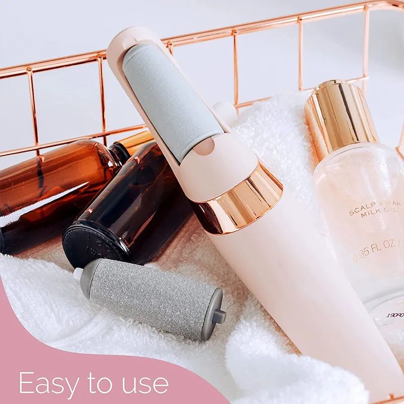 Electric Foot File & Callus Remover | USB Rechargeable Pedicure Tool for Smooth Heels | ALL BAZAR