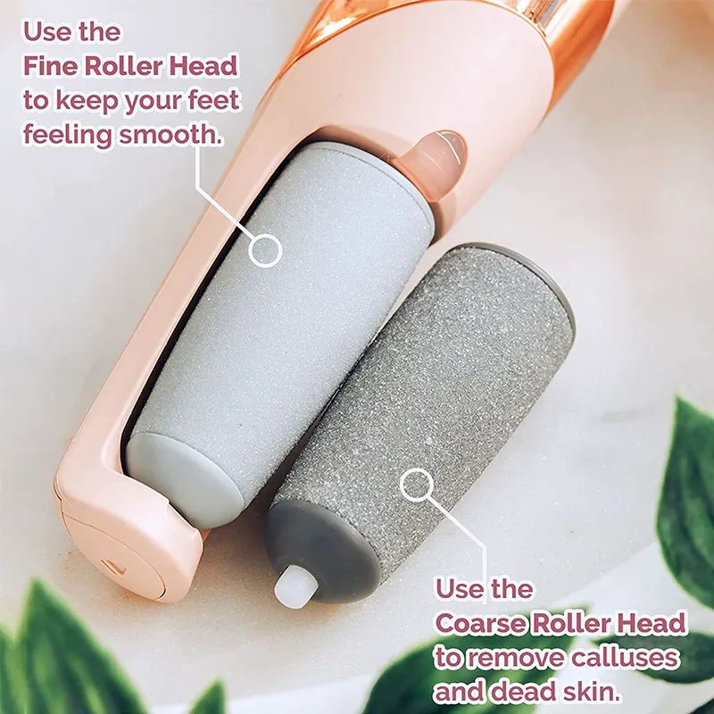 Electric Foot File & Callus Remover | USB Rechargeable Pedicure Tool for Smooth Heels | ALL BAZAR