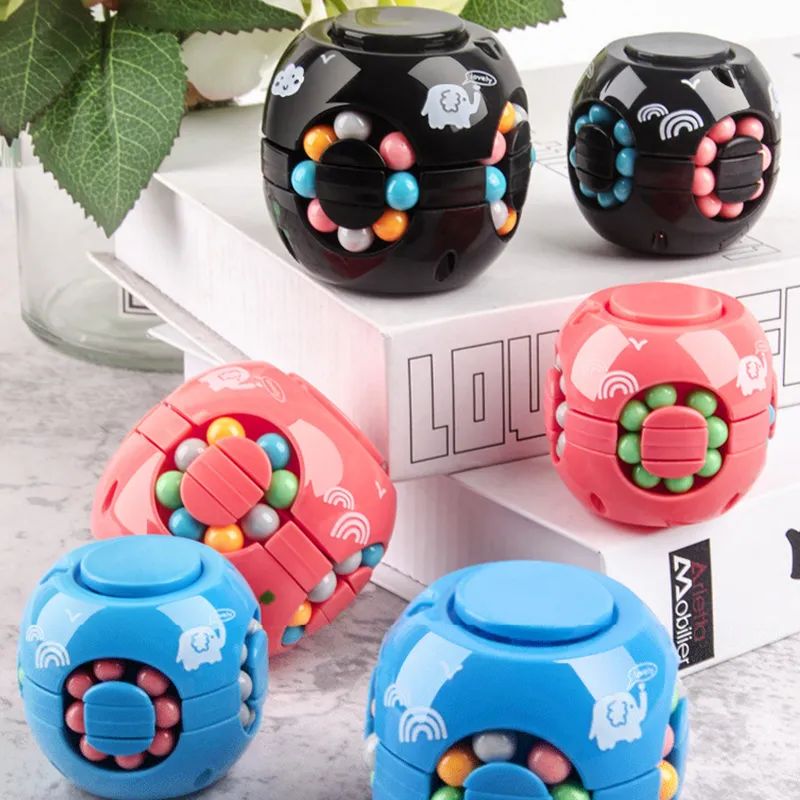 Hamburger Magic Bean Fidget Cube Toy | Puzzle Stress Reliever for Kids – ALL BAZAR