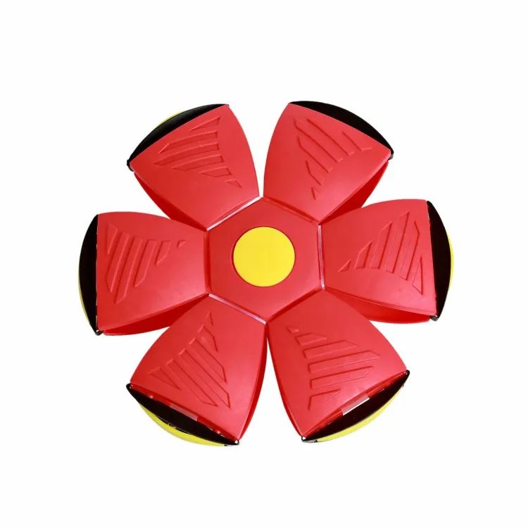 🛸 Magic Flying Saucer Ball with 3 LED Lights | UFO Shape Frisbee to Football Toy