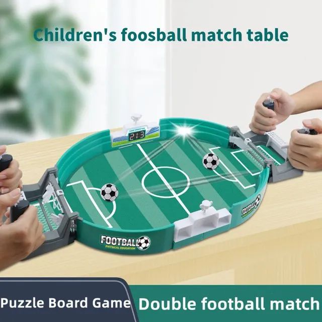 Mini Tabletop Football Game Set | 2-Player Finger Soccer Board Toy – ALL BAZAR