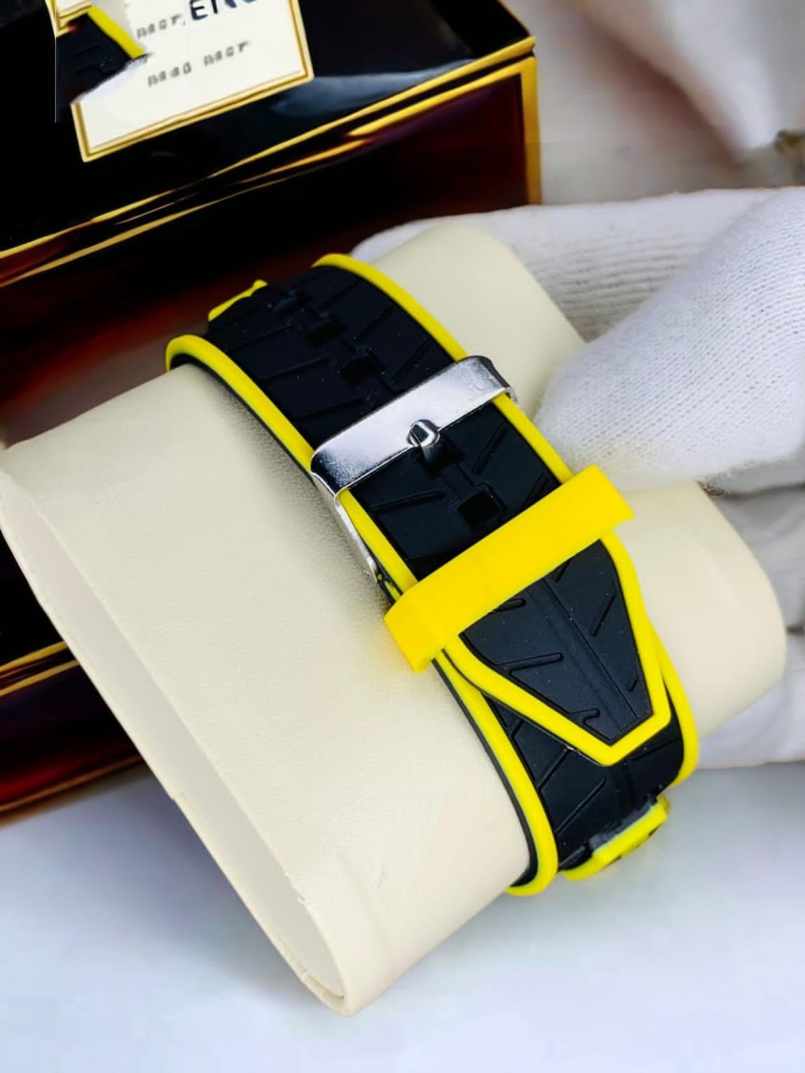 Stylish Sports Analog Rubber Strap Watch for Men & Boys | ALL BAZAR