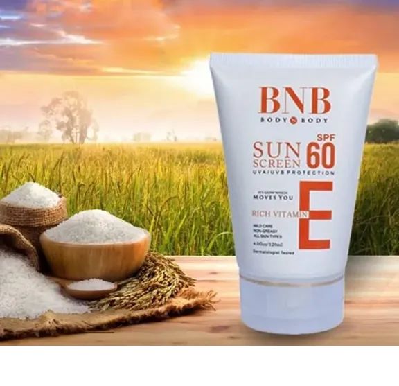 ORIGINAL BNB Sun Screen SPF-60 with Vitamin E – Non-Greasy Sunblock | ALL BAZAR