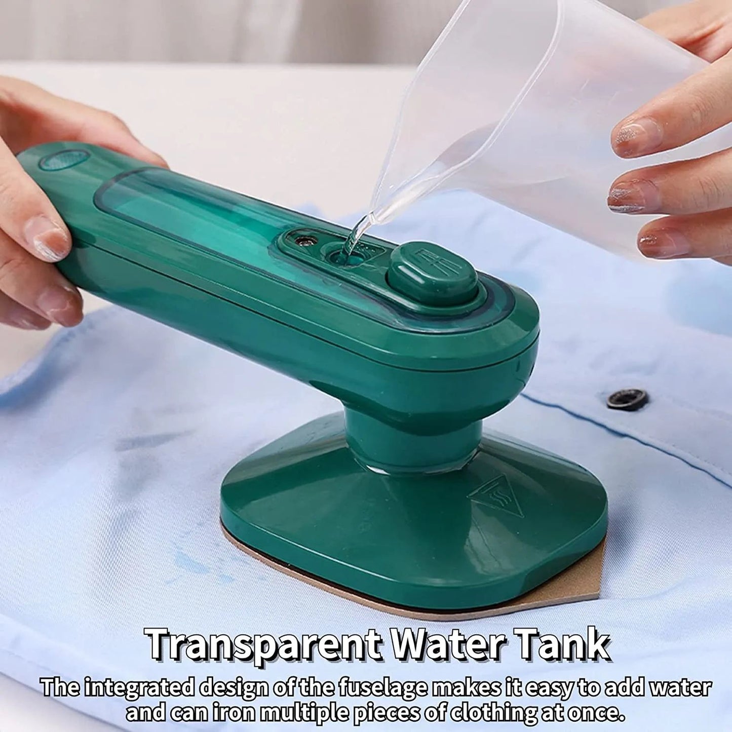 Professional Portable Mini Electric Steam Iron | Handheld Garment Steamer for Clothes – ALL BAZAR