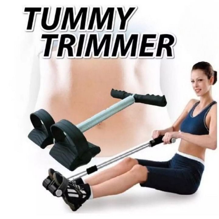 Single Spring Tummy Trimmer – Home Gym Ab Exerciser & Weight Loss Machine | ALL BAZAR