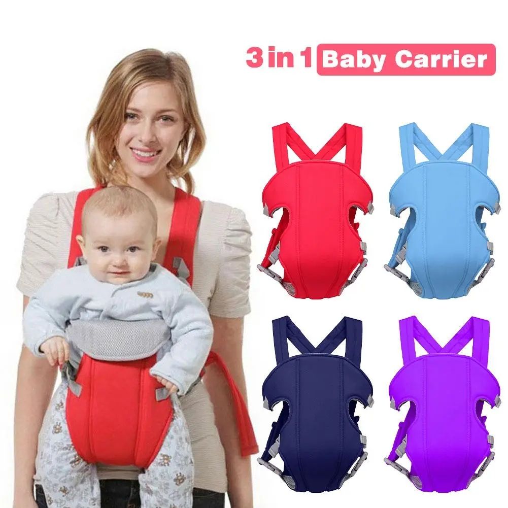 👶 Adjustable Baby Carrier Sling Wrap – Breathable & Ergonomic for Feeding & Travel | ALL BAZAR