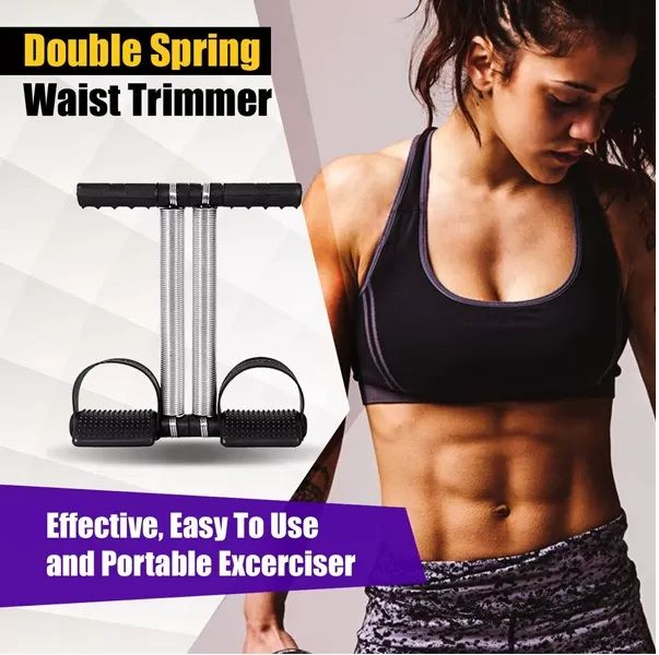 Tummy Trimmer Double Spring – High-Quality Weight Loss & Fitness Machine for Home Gym | ALL BAZAR