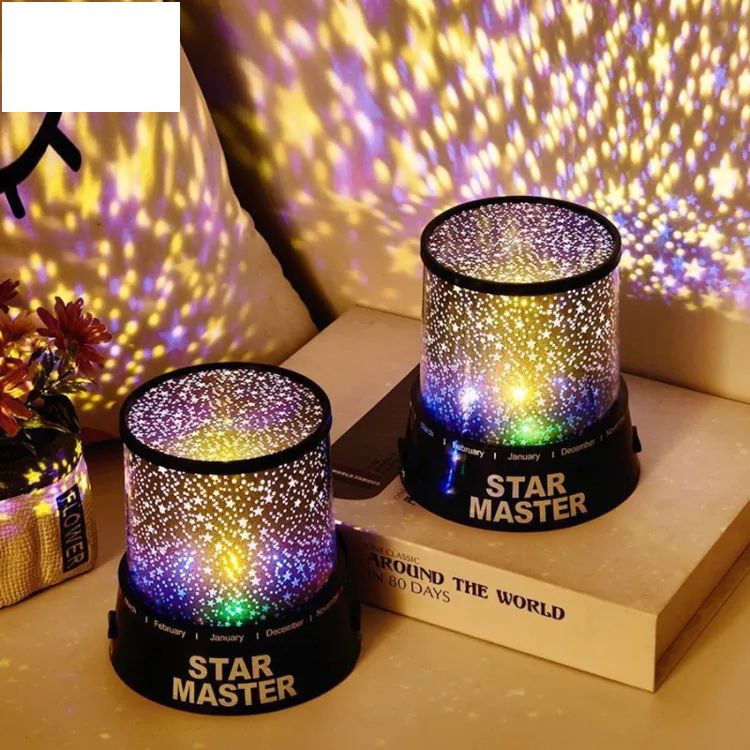 Vimite Star Master LED Starry Sky Projector Lamp – Rotating Galaxy Night Light | ALL BAZAR