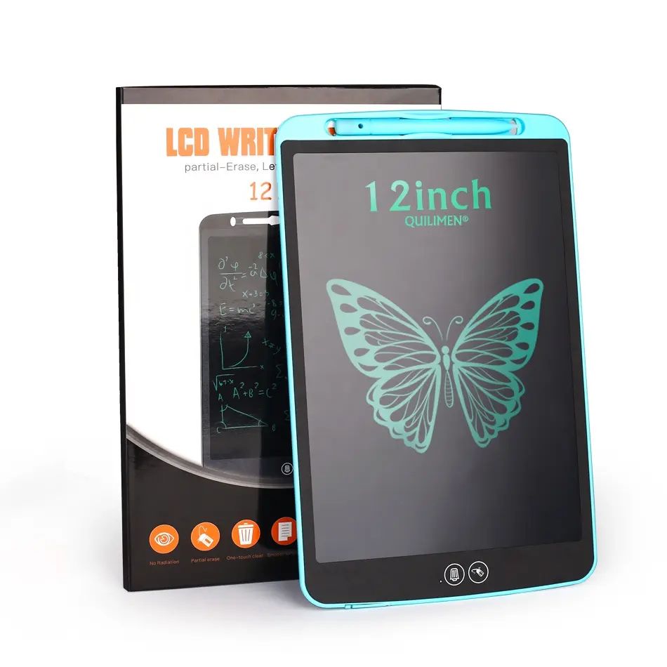✍️ 12 Inch LCD Writing Tablet for Kids | Reusable Digital Drawing Pad | ALL BAZAR