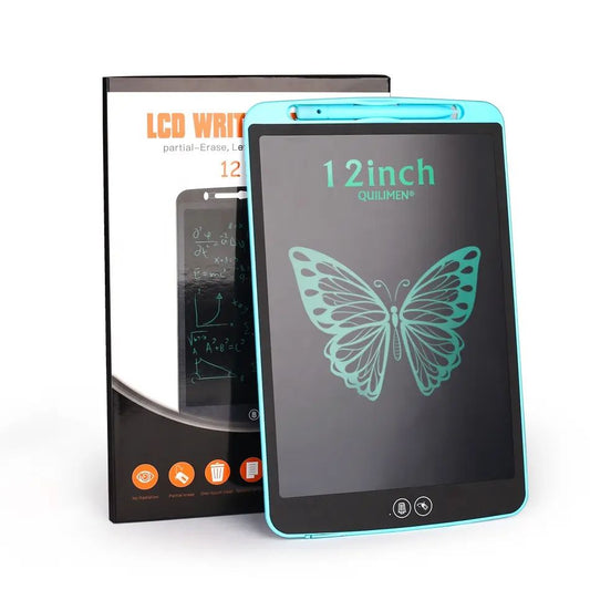 ✍️ 12 Inch LCD Writing Tablet for Kids | Reusable Digital Drawing Pad | ALL BAZAR