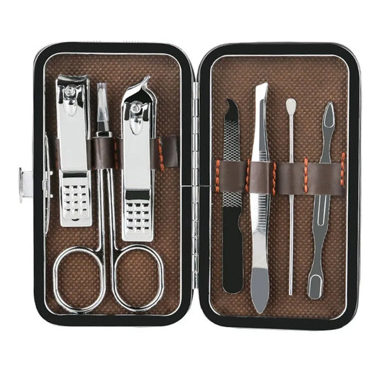 7PCS Stainless Steel Nail Cutter & Manicure Pedicure Beauty Set | ALL BAZAR