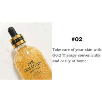24K Goldzan Facial Serum Ampoule 99.9% Pure Gold – Anti-Aging & Brightening 100ml | ALL BAZAR