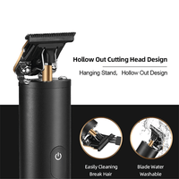 Nikai NK-2598 Professional Hair Trimmer for Men – Golden Metal Body | ALL BAZAR