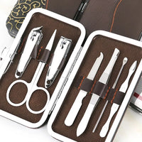 7PCS Stainless Steel Nail Cutter & Manicure Pedicure Beauty Set | ALL BAZAR