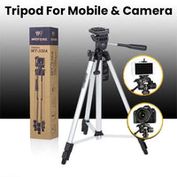 53” Tripod Stand – Lightweight & Adjustable Camera & Mobile Stand | ALL BAZAR