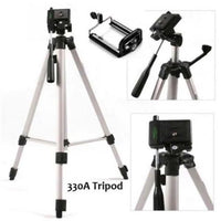 53” Tripod Stand – Lightweight & Adjustable Camera & Mobile Stand | ALL BAZAR
