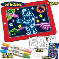 3D Magic Light-Up Drawing Pad for Kids | Educational Writing & Sketch Tablet – ALL BAZAR