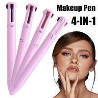 4-in-1 Waterproof Makeup Pen – Eyebrow, Eyeliner, Lip Liner & Highlighter | ALL BAZAR