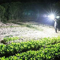 Versatile High-Power LED Flashlight with Power Bank & Safety Hammer | ALL BAZAR