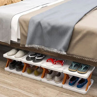 5-Layer Stackable Shoe Storage Rack & Bookshelf Organizer – Vertical Space Saver | ALL BAZAR