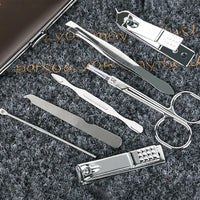 7PCS Stainless Steel Nail Cutter & Manicure Pedicure Beauty Set | ALL BAZAR