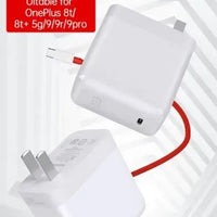 65W WARP Charger for OnePlus (All Models) with USB-C Fast Charging Cable | ALL BAZAR