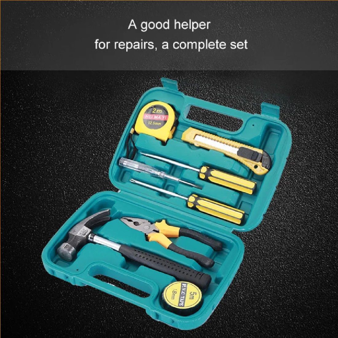 8 PCS Professional Multifunctional Toolset with Storage Box | ALL BAZAR