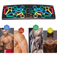 9-in-1 Push Up Rack Board System – Multifunctional Workout & Fitness Training Equipment | ALL BAZAR