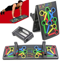 9-in-1 Push Up Rack Board System – Multifunctional Workout & Fitness Training Equipment | ALL BAZAR