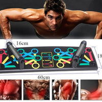 9-in-1 Push Up Rack Board System – Multifunctional Workout & Fitness Training Equipment | ALL BAZAR