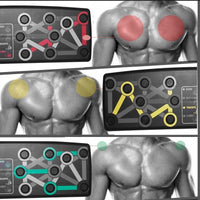 9-in-1 Push Up Rack Board System – Multifunctional Workout & Fitness Training Equipment | ALL BAZAR