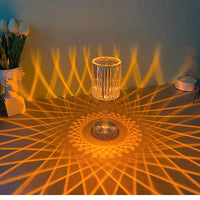 Modern Crystal Glass Desk Lamp – Elegant Bedroom & Living Room Bedside Lighting | ALL BAZAR