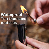 Portable Metal Waterproof Permanent Lighter Keychain – Outdoor Camping Survival Tool | ALL BAZAR
