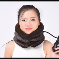 Inflatable Neck Stretcher Air Traction Device – Cervical Collar Pillow for Pain & Stress Relief | ALL BAZAR