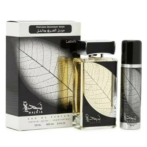 Lattafa Najdia Perfume 100ML + Small Body Spray – Long Lasting Unisex Fragrance | ALL BAZAR