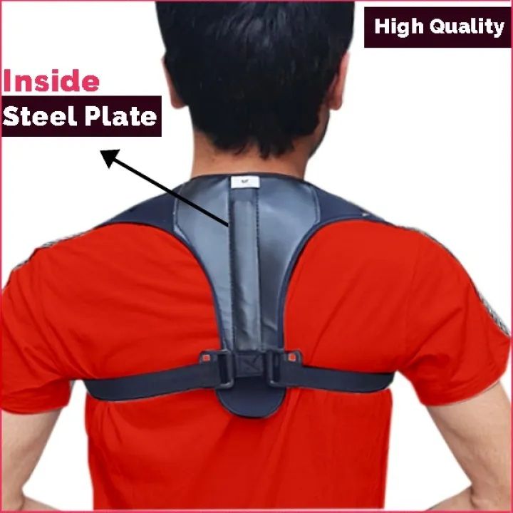 Adjustable Back Posture Corrector – Shoulder & Lumbar Brace Support for Men & Women | ALL BAZAR