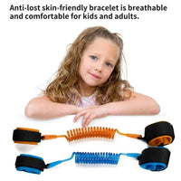 🔒 Baby Anti-Lost Safety Wrist Strap – 2.5M Soft, Secure & Stretchable Wrist Leash for Toddlers 👶💙 | ALL BAZAR