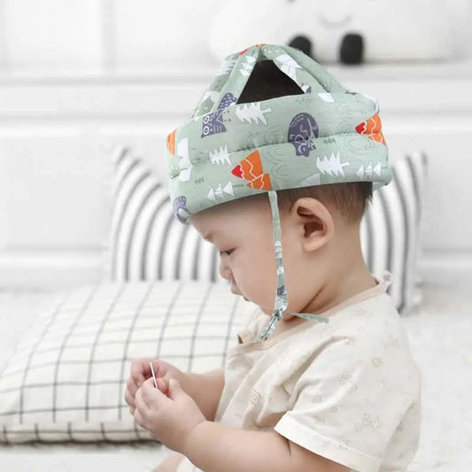 👶🛡️ Baby Safety Helmet – Adjustable Anti-Fall Head Protector | ALL BAZAR