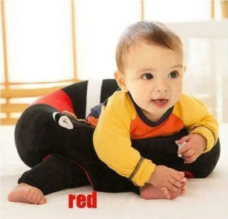 🧸 Baby Support Seat Plush Sofa – Soft Learning Chair for Infants & Toddlers