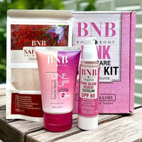 3pc BNB Pink Glow Kit (Toneup Facewash + Saffron Mask + Pink Glow SPF60) | ALL BAZAR