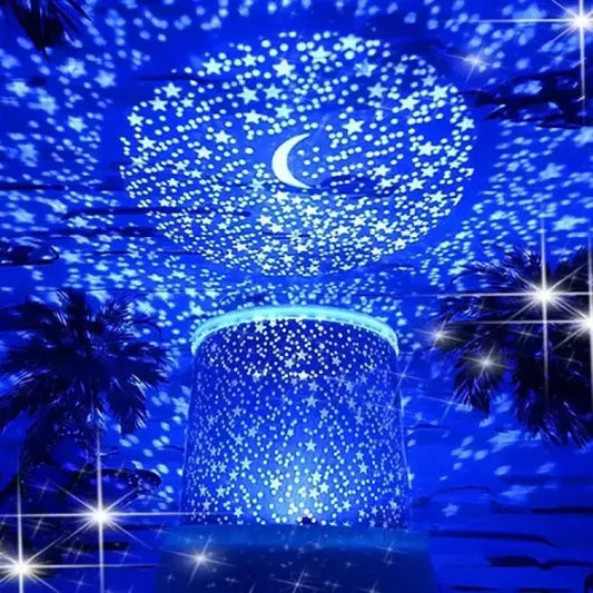 Vimite Star Master LED Starry Sky Projector Lamp – Rotating Galaxy Night Light | ALL BAZAR
