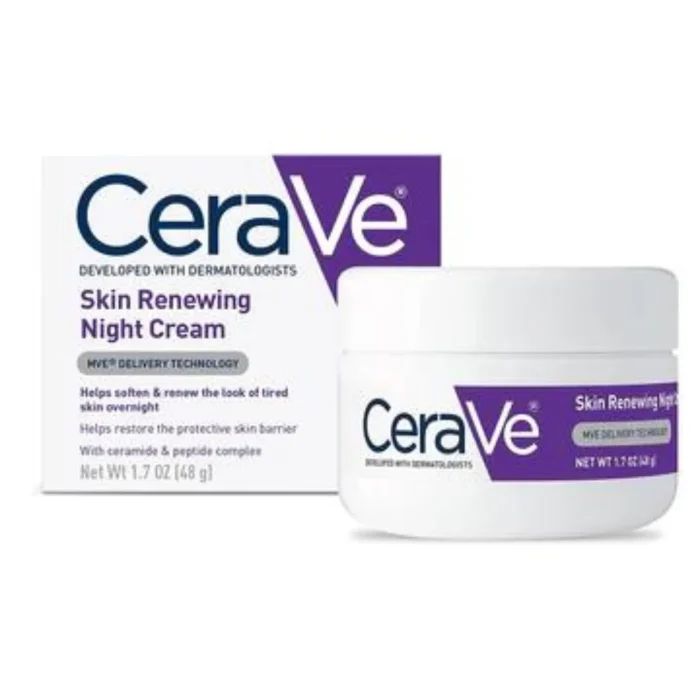 CeraVe Night Repair Cream – Hydrating Night Cream with Ceramides & Peptides | ALL BAZAR