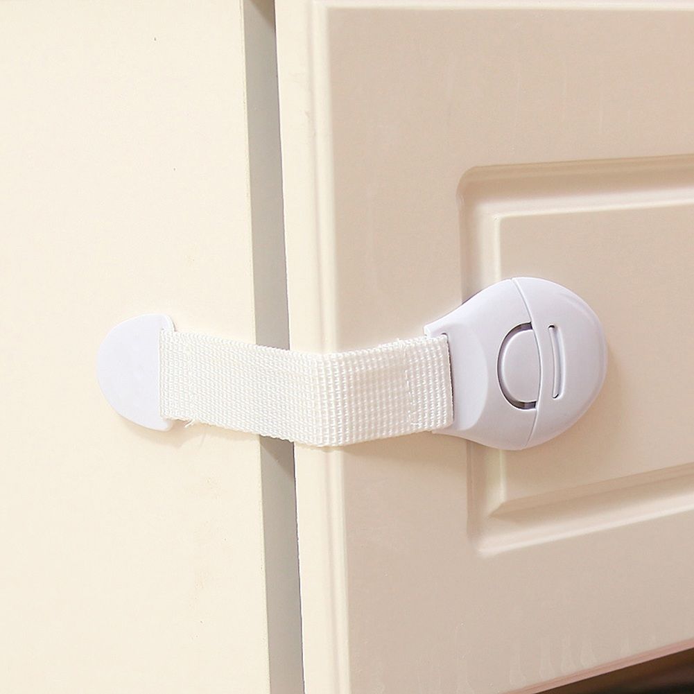 🛡️ Child Safety Lock – Pack of 5 | For Drawers, Doors, Fridge & Cabinets | ALL BAZAR